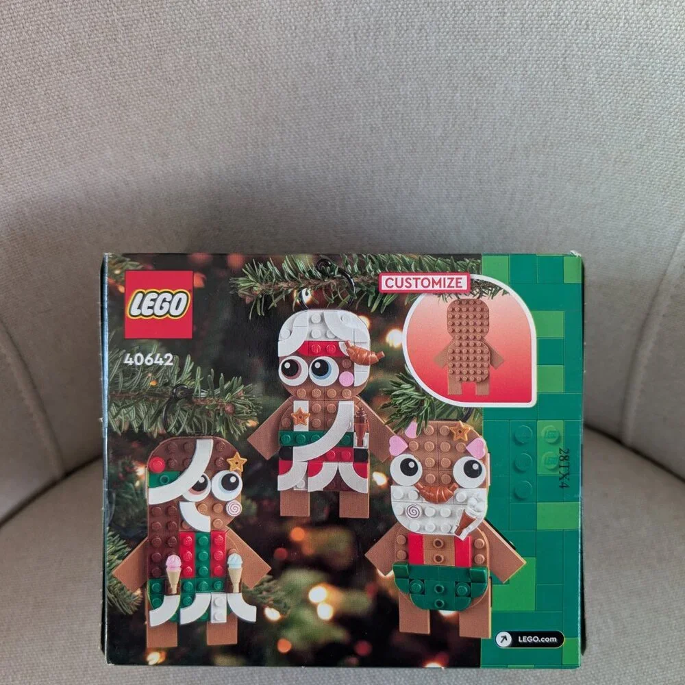 LEGO: Gingerbread Ornaments (40642) - New Sealed Box‎ - Christmas Holiday Decor